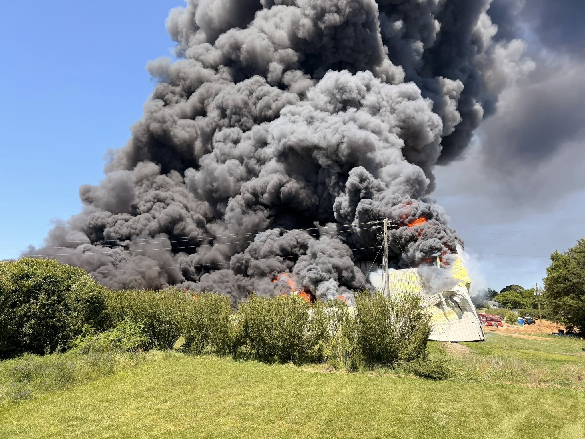 Signal Plastics Structure Fire